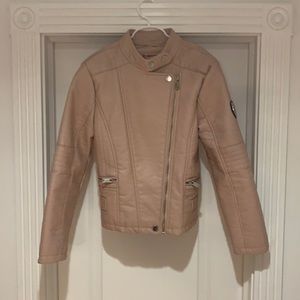 Vegan Leather Moto Jacket